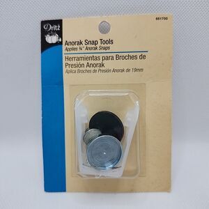 Dritz 651700 Anorak Snap Tools Applies 3/4" Anorak Snaps